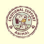 Emotional Support Woodstock-None-Dot Grid-Notebook-kg07