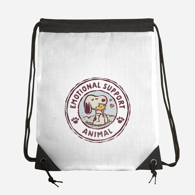 Emotional Support Woodstock-None-Drawstring-Bag-kg07