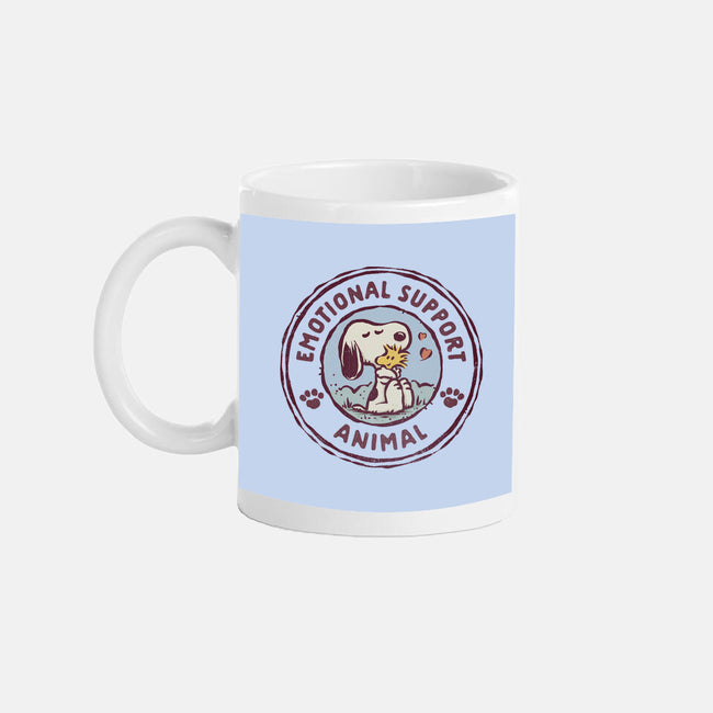 Emotional Support Woodstock-None-Mug-Drinkware-kg07