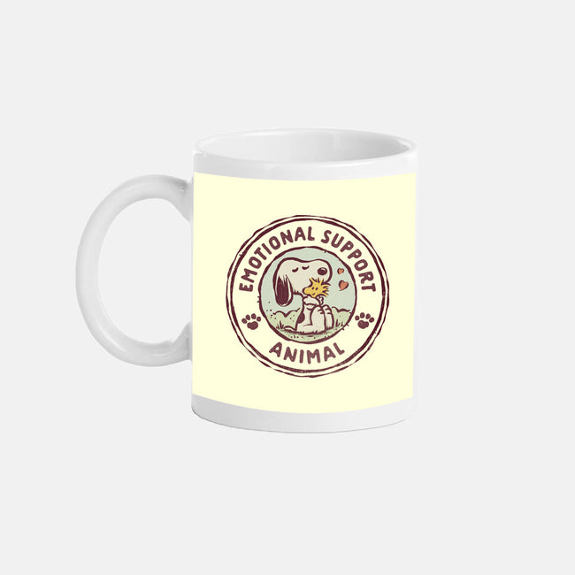 Emotional Support Woodstock-None-Mug-Drinkware-kg07