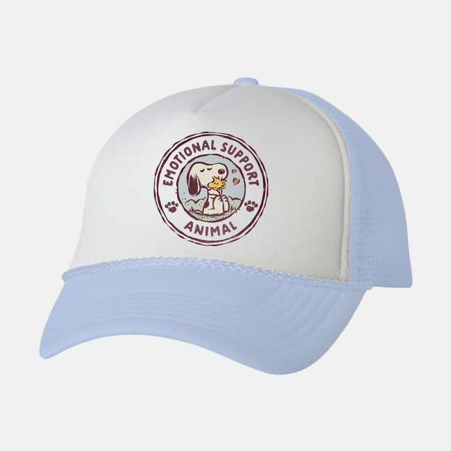 Emotional Support Woodstock-Unisex-Trucker-Hat-kg07