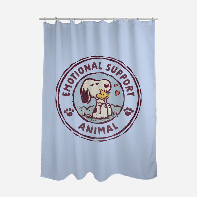Emotional Support Woodstock-None-Polyester-Shower Curtain-kg07