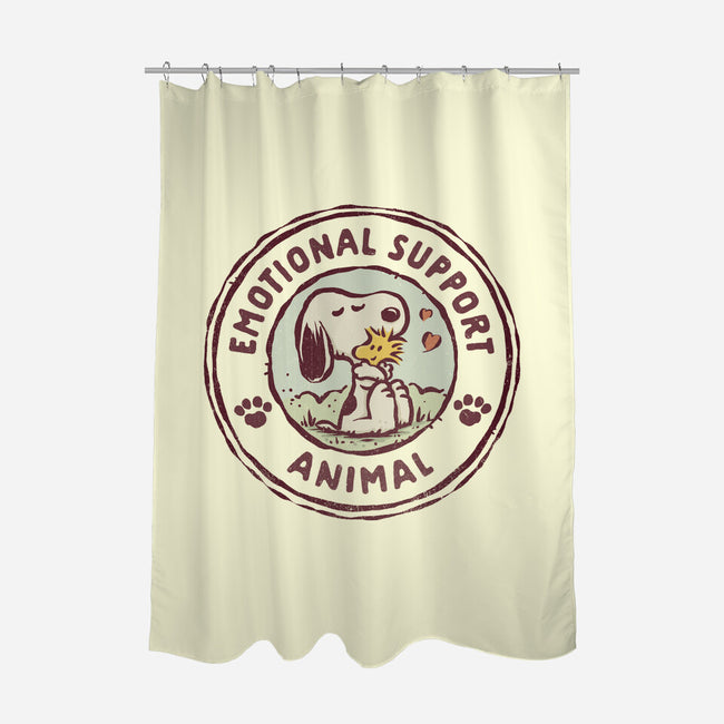 Emotional Support Woodstock-None-Polyester-Shower Curtain-kg07