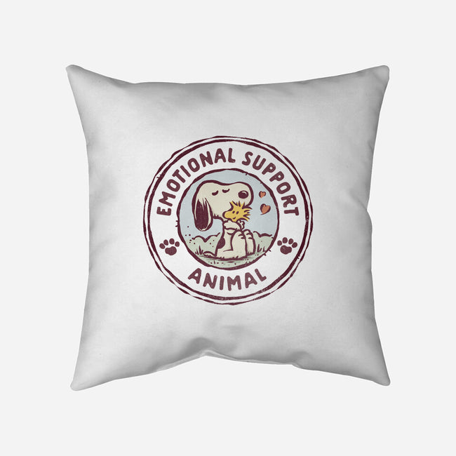 Emotional Support Woodstock-None-Non-Removable Cover w Insert-Throw Pillow-kg07