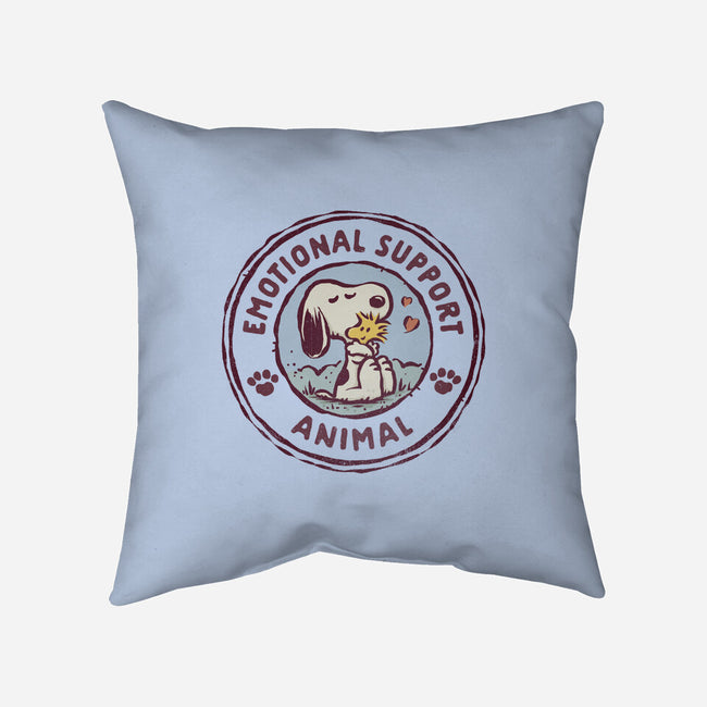 Emotional Support Woodstock-None-Removable Cover w Insert-Throw Pillow-kg07