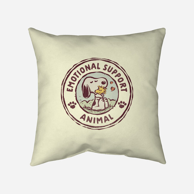 Emotional Support Woodstock-None-Removable Cover w Insert-Throw Pillow-kg07