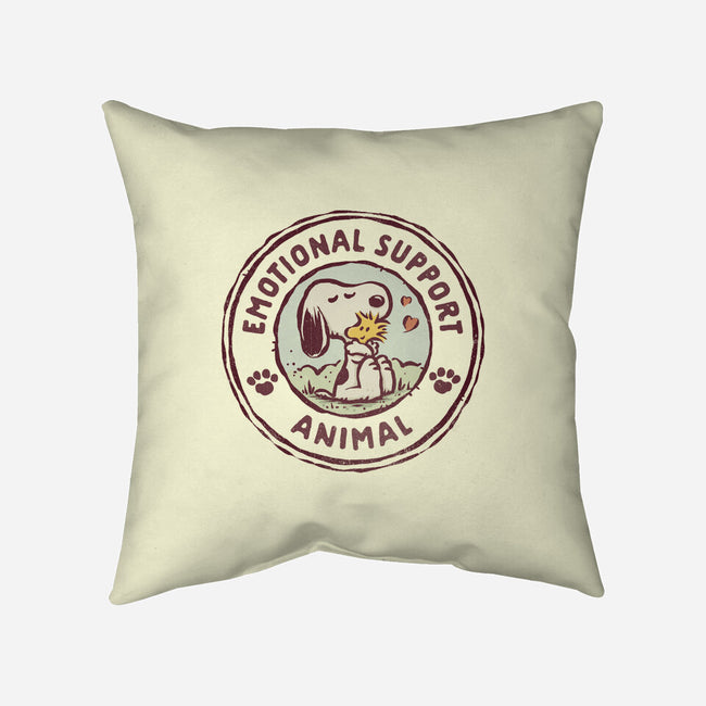 Emotional Support Woodstock-None-Removable Cover-Throw Pillow-kg07