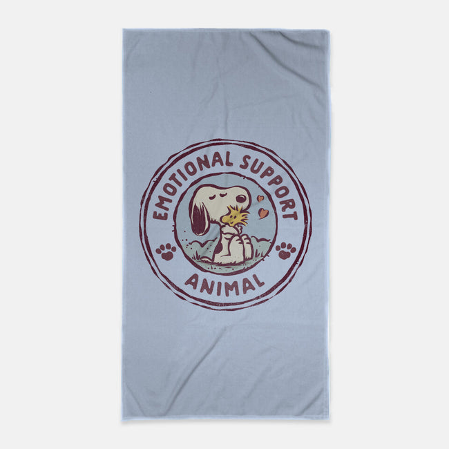 Emotional Support Woodstock-None-Beach-Towel-kg07