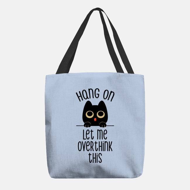 Hang On Let Me Overthink This-None-Basic Tote-Bag-tobefonseca