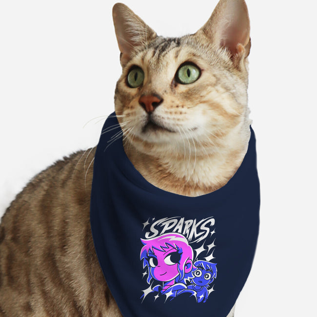 Sparks-Cat-Bandana-Pet Collar-estudiofitas