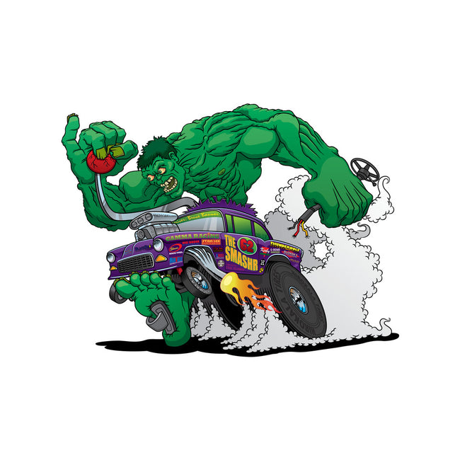 Low Brow Hulk-Womens-Racerback-Tank-FunkeeMunkee