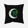 Snowy Moon-None-Removable Cover-Throw Pillow-Vallina84