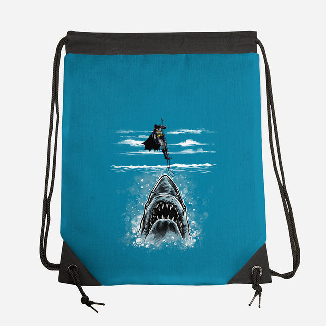 Shark Repellent-None-Drawstring-Bag-zascanauta