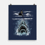 Shark Repellent-None-Matte-Poster-zascanauta