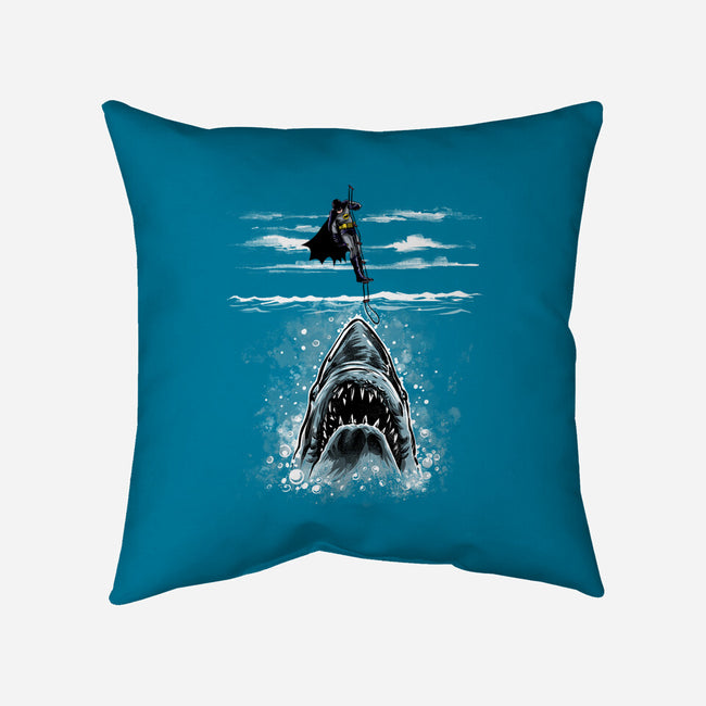 Shark Repellent-None-Removable Cover w Insert-Throw Pillow-zascanauta