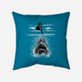 Shark Repellent-None-Removable Cover-Throw Pillow-zascanauta