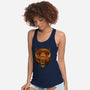 Art Deco Dark Tower-Womens-Racerback-Tank-daobiwan