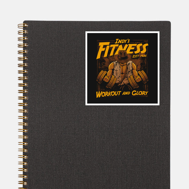 Workout And Glory-None-Glossy-Sticker-teesgeex