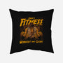 Workout And Glory-None-Removable Cover-Throw Pillow-teesgeex