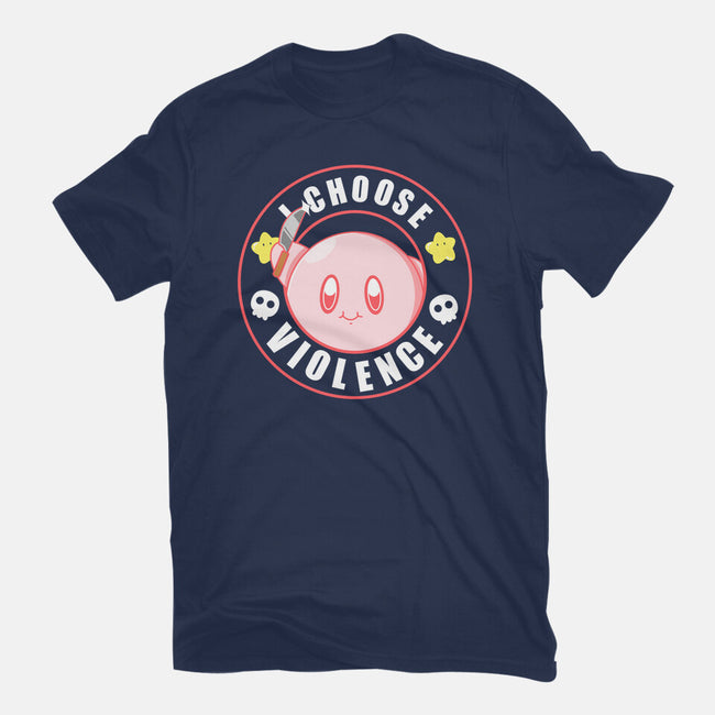 Kirby's Violence-Womens-Fitted-Tee-Tri haryadi