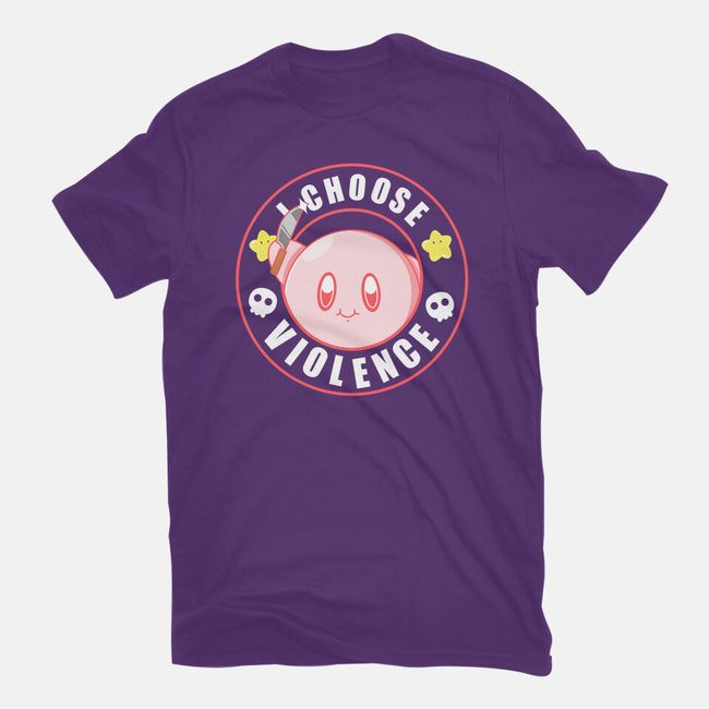 Kirby's Violence-Mens-Basic-Tee-Tri haryadi