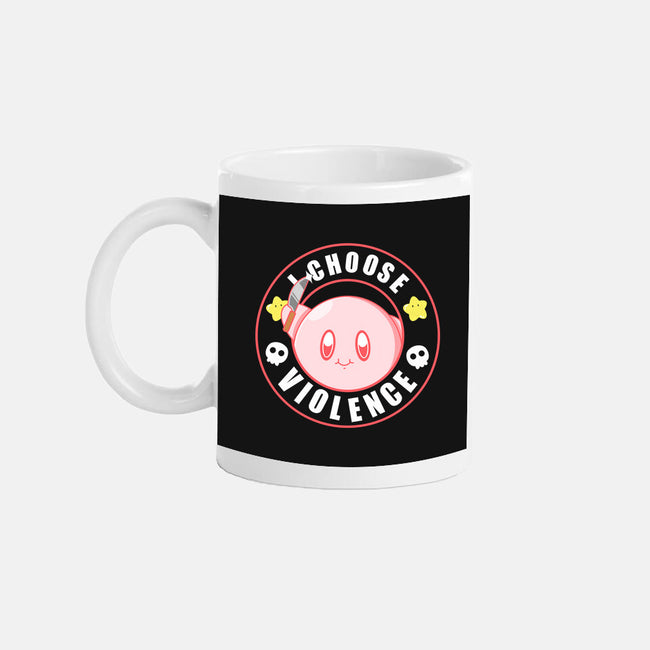 Kirby's Violence-None-Mug-Drinkware-Tri haryadi