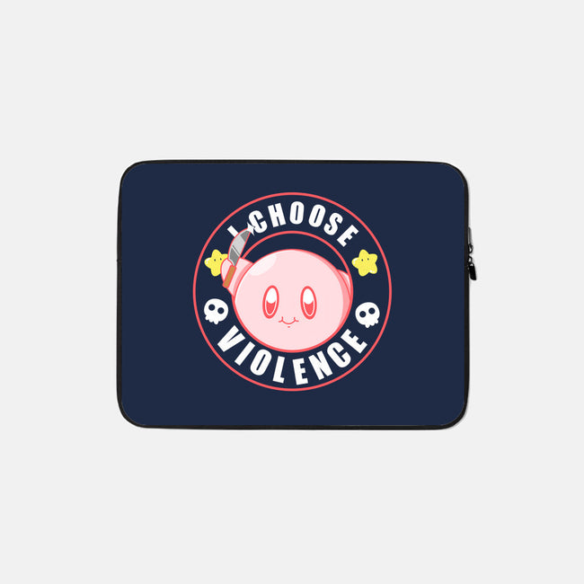 Kirby's Violence-None-Zippered-Laptop Sleeve-Tri haryadi