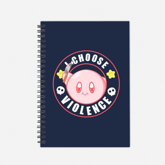 Kirby's Violence-None-Dot Grid-Notebook-Tri haryadi