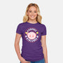 Kirby's Violence-Womens-Fitted-Tee-Tri haryadi