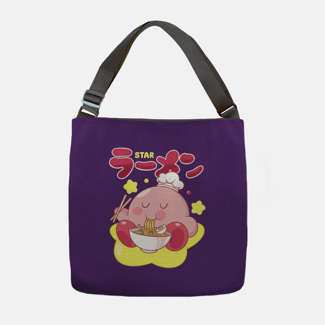 Kirby Star Ramen-None-Adjustable Tote-Bag-Tri haryadi