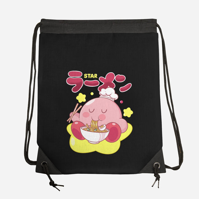 Kirby Star Ramen-None-Drawstring-Bag-Tri haryadi