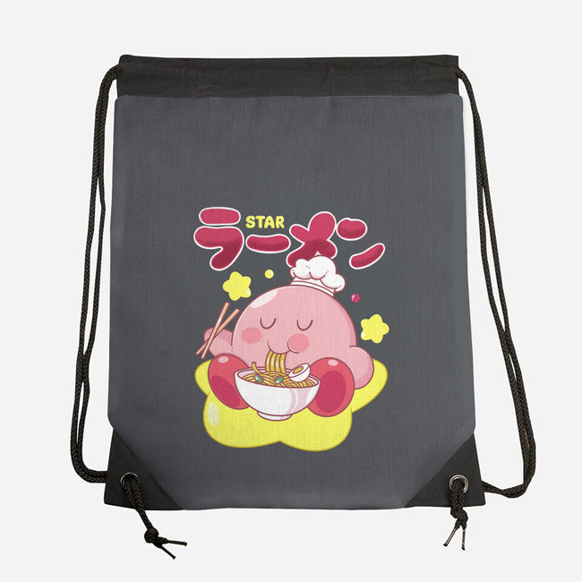 Kirby Star Ramen-None-Drawstring-Bag-Tri haryadi