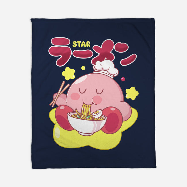 Kirby Star Ramen-None-Fleece-Blanket-Tri haryadi