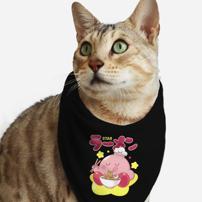 Kirby Star Ramen-Cat-Bandana-Pet Collar-Tri haryadi
