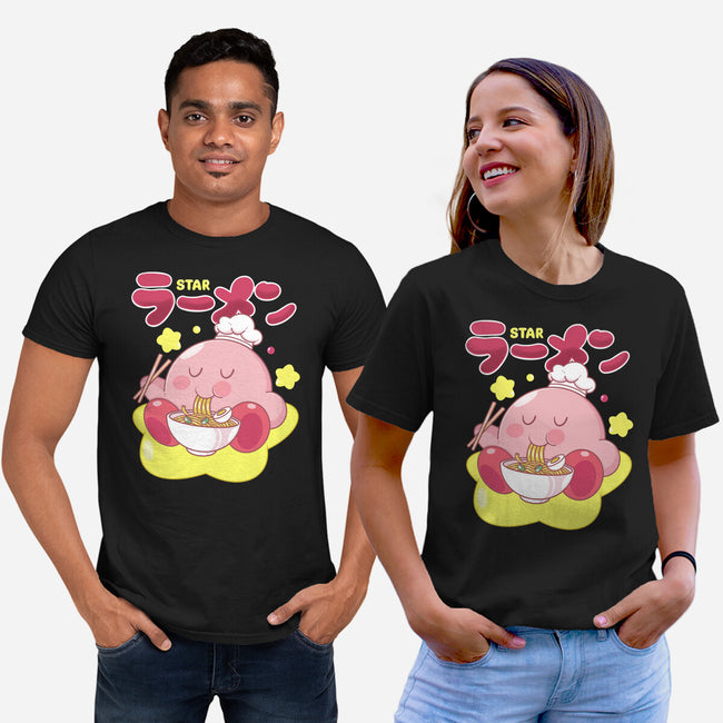 Kirby Star Ramen-Unisex-Basic-Tee-Tri haryadi