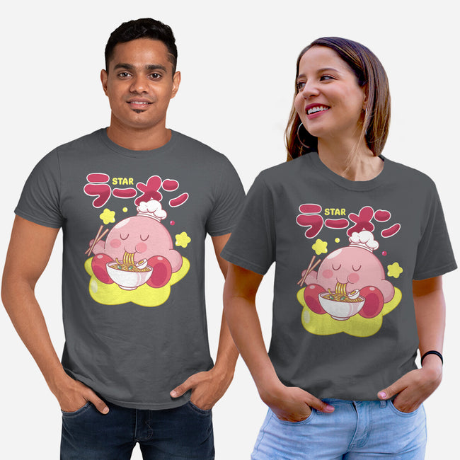 Kirby Star Ramen-Unisex-Basic-Tee-Tri haryadi