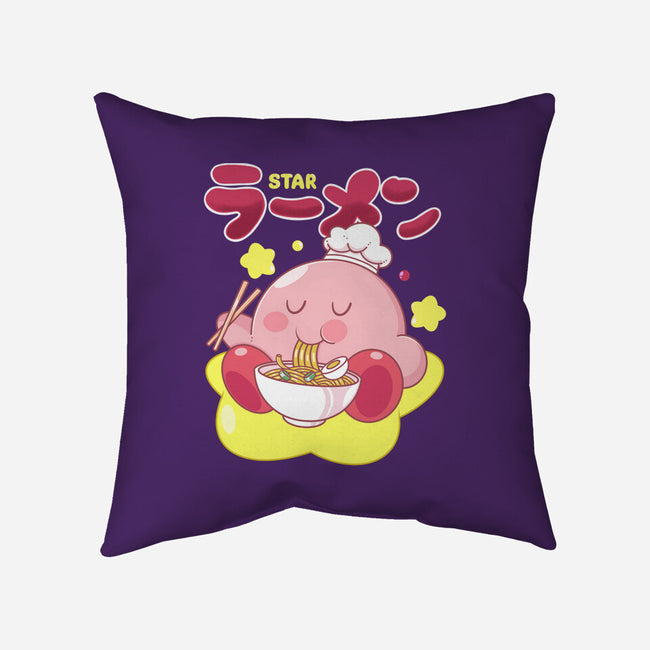 Kirby Star Ramen-None-Removable Cover w Insert-Throw Pillow-Tri haryadi