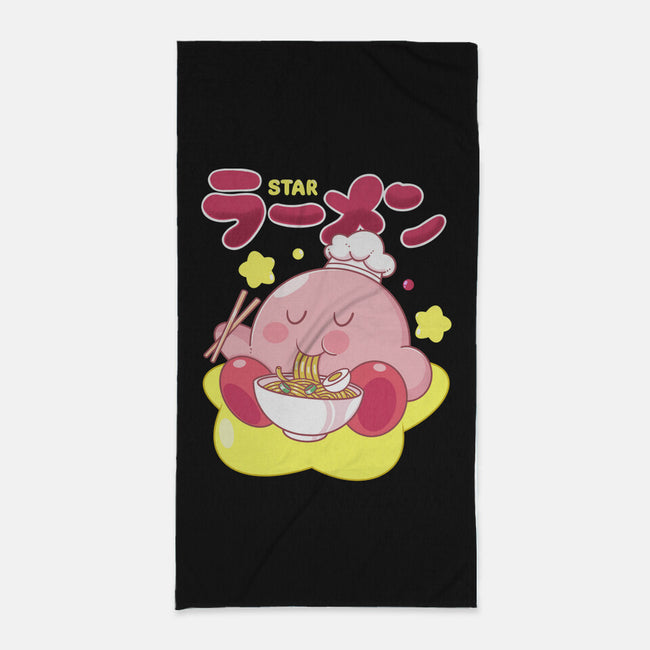 Kirby Star Ramen-None-Beach-Towel-Tri haryadi