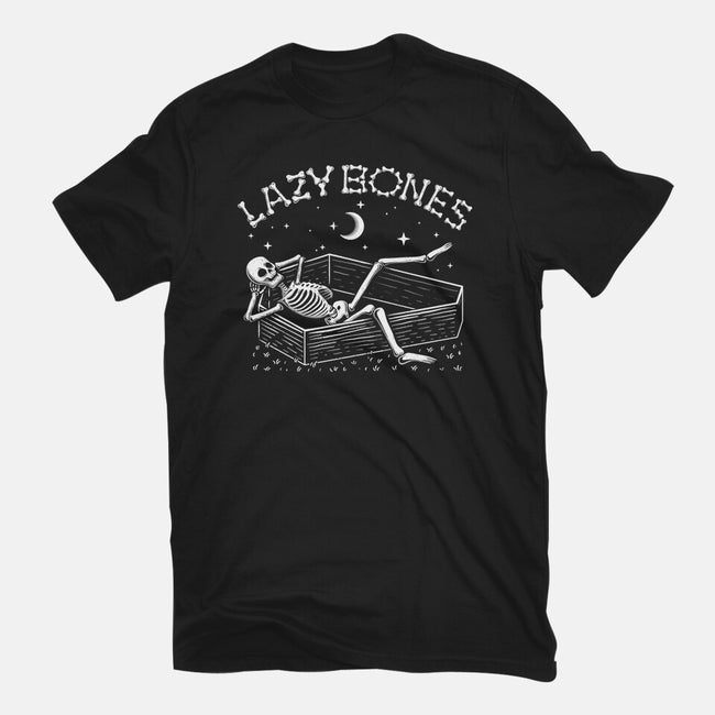 Some Lazy Bones-Womens-Basic-Tee-erion_designs