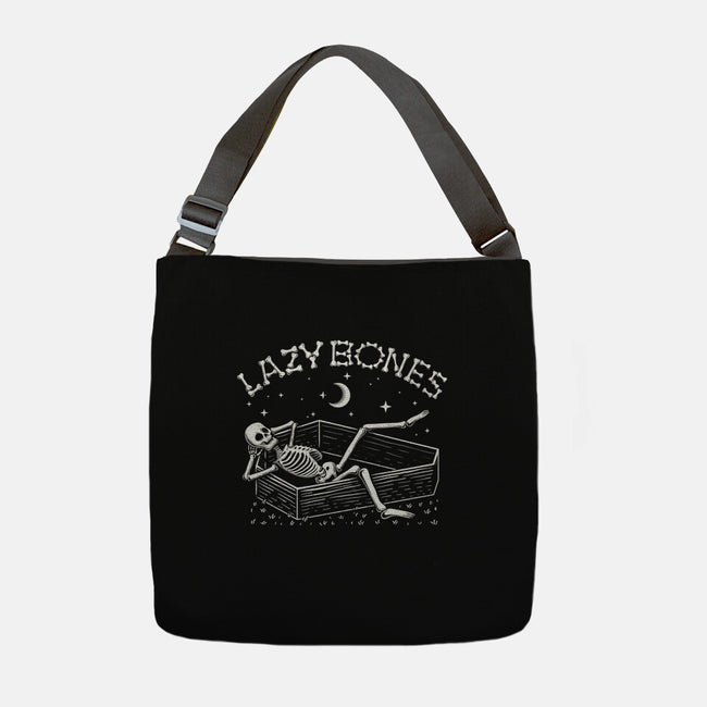 Some Lazy Bones-None-Adjustable Tote-Bag-erion_designs