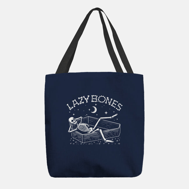 Some Lazy Bones-None-Basic Tote-Bag-erion_designs