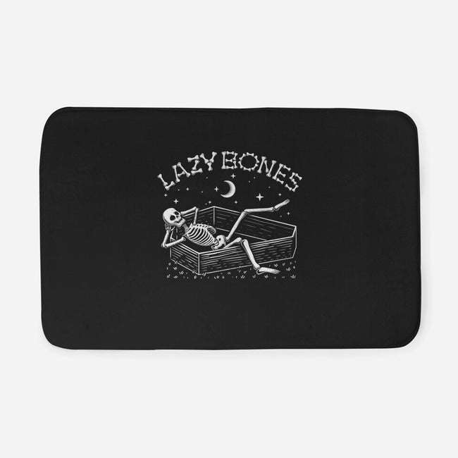 Some Lazy Bones-None-Memory Foam-Bath Mat-erion_designs