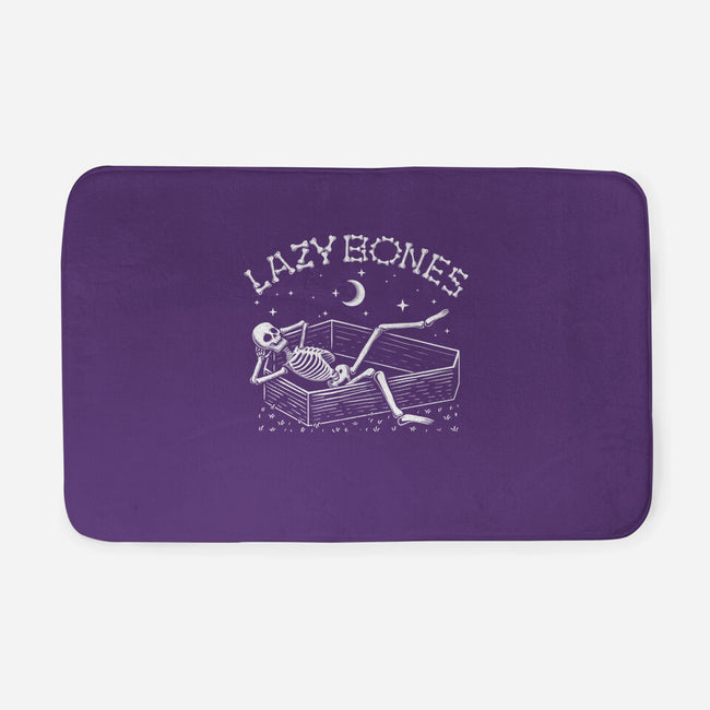 Some Lazy Bones-None-Memory Foam-Bath Mat-erion_designs