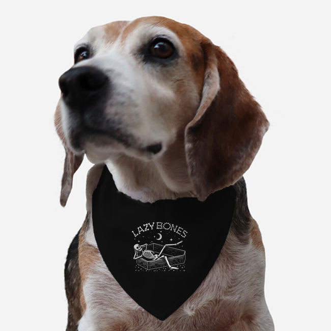 Some Lazy Bones-Dog-Adjustable-Pet Collar-erion_designs