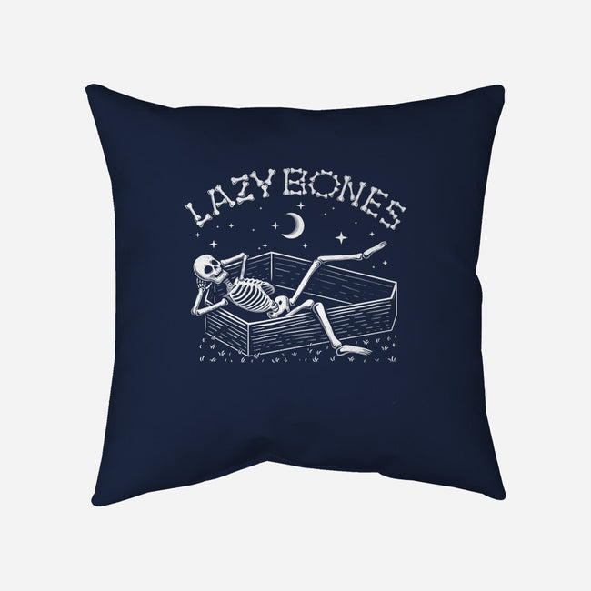 Some Lazy Bones-None-Non-Removable Cover w Insert-Throw Pillow-erion_designs