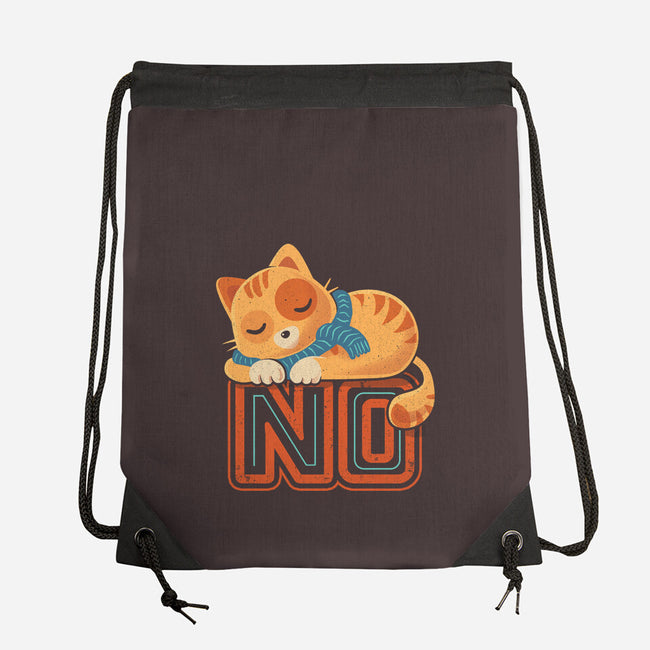 No Means No-None-Drawstring-Bag-erion_designs