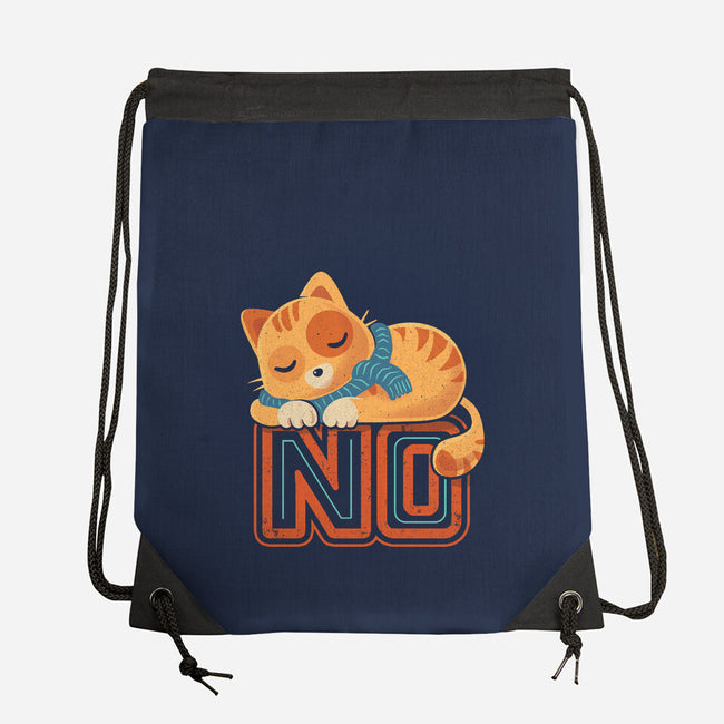 No Means No-None-Drawstring-Bag-erion_designs