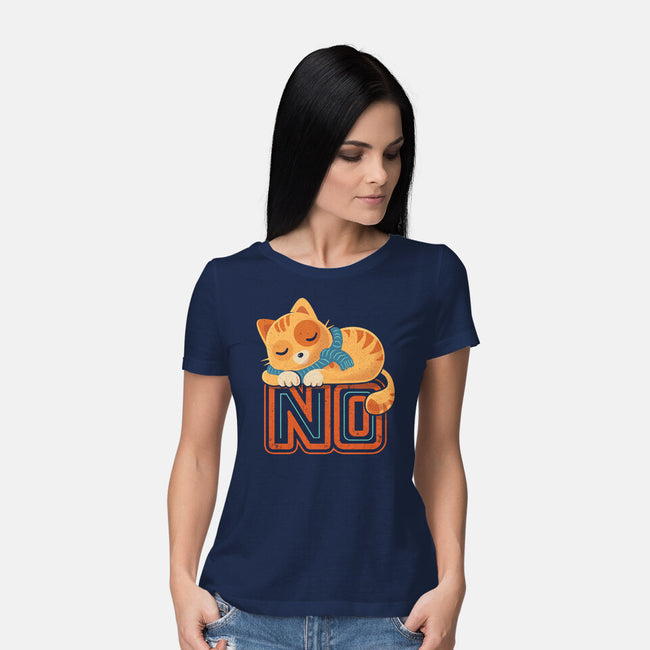 No Means No-Womens-Basic-Tee-erion_designs