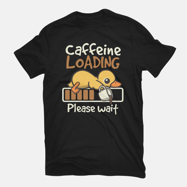 Caffeine Loading-Womens-Fitted-Tee-NemiMakeit