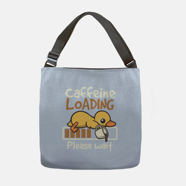 Caffeine Loading-None-Adjustable Tote-Bag-NemiMakeit